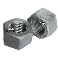 1-1/2"-6 ANCO Heavy Hex Locknut, 2H/DH, Coarse, Med. Carbon, HDG